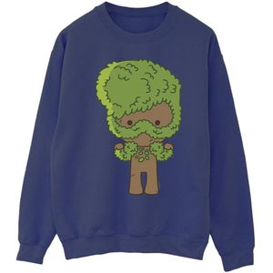 Marvel Heren I Am Groot Chibi Flex Sweatshirt (XL) (Marineblauw)