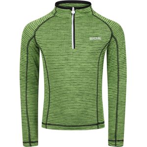 Regatta Kinderen/Kinderen Berley Half Zip Top met lange mouwen (146-152) (Jasmijngroen)