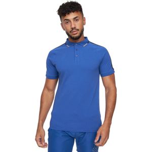 Crosshatch Heren Allred Poloshirt (L) (Blauw)