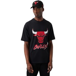 New Era NBA Chicago Bulls Script Mesh Tee