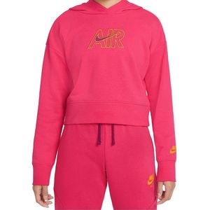 Sweatshirt met Capuchon voor Meisjes  CROP HOODIE  Nike DM8372 666  Roze Maat 16 jaar