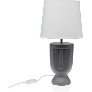 Bureaulamp Versa Grijs Keramisch 60 W 22 x 42,8 cm