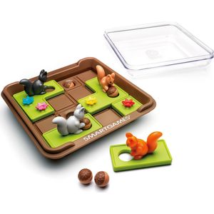 Smart Games Puzzelspel Squirrels Go Nuts - Leuk en uitdagend spel voor kinderen vanaf 6 jaar