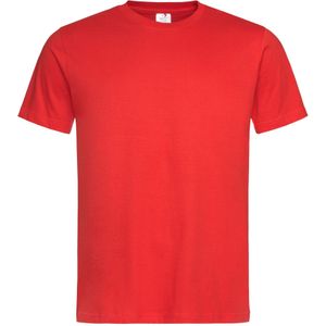 Stedman - Heren Klassieke Organische T-Shirt (5XL) (Rood)