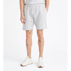 Umbro Heren Team Sweat Shorts (XL) (Grijs gemêleerd/wit)