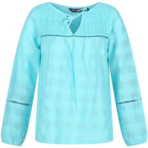 Regatta Dames/dames Calluna Blouse met lange mouwen (38 DE) (Zeegezicht)