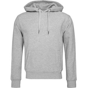 Stedman Heren Actief Zweet Hoody (M) (Heide Grijs)