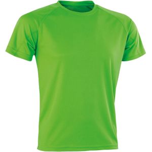 Spiro Heren Aircool T-Shirt (XS) (Lime Punch)