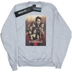 Riverdale Womens/Ladies Stag Skull Sweatshirt