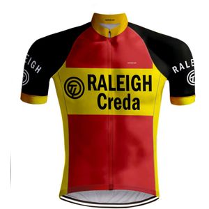 Retro Wielershirt TI-Raleigh rood - REDTED (M)