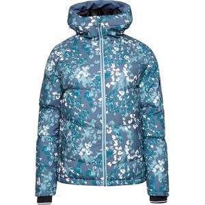 Dare 2B Dames/Dames Verdict Animal Print geïsoleerde Hooded Ski Jacket (32 DE) (Canton Groen)