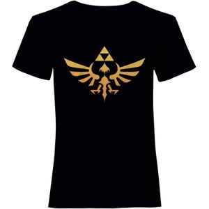 Nintendo Unisex Adult Hyrule Legend Of Zelda T-Shirt (2XL) (Zwart)