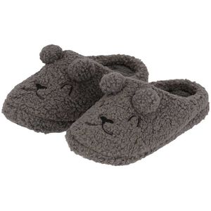 Pantoffel dames teddy bear