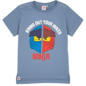 Lego Ninjago Jongens Ninja T-shirt met korte mouwen (122) (Blauw)