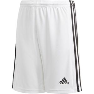 adidas - Squadra 21 Shorts Youth - Witte Voetbalbroekjes - 128