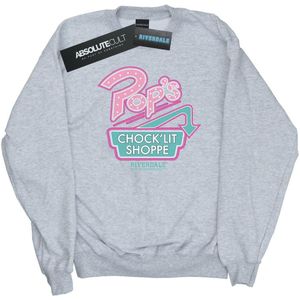Riverdale Dames/Dames Pops Logo Sweatshirt (XL) (Sportgrijs)