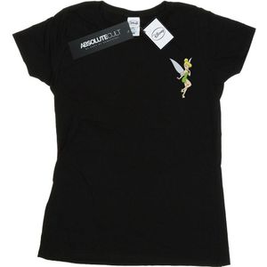 Disney Womens/Ladies Tinkerbell Chest Cotton T-Shirt