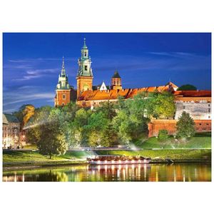 Wawel Castle By Night, Polen (1000 stukjes) - Castorland Puzzel