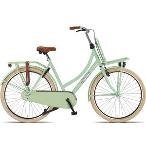 Altec Oldskool Transportfiets Dames 28 inch 50cm 1v *Aluminium Stuurslot Handrem* Ghost Green