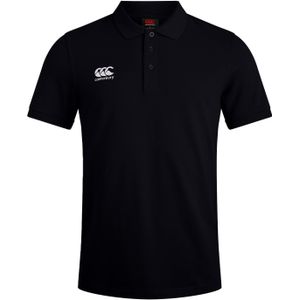 Canterbury Heren Waimak Polo Shirt (S) (Zwart)