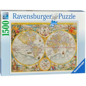 Puzzel Wereldkaart (1500 stukjes)