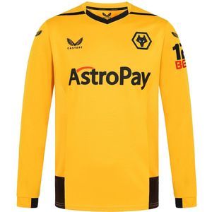 2022-2023 Wolves Long Sleeve Home Shirt