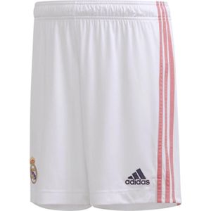 2020-2021 Real Madrid Adidas Home Shorts (White) - Kids