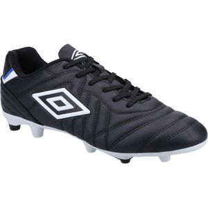 Umbro Heren Speciali Liga Leren Voetbalschoenen (45,5 EU) (Zwart/Wit)