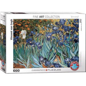 Eurographics puzzel - Vincent van Gogh: Irissen, 1000 stukjes
