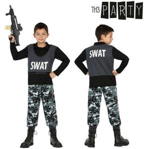 Kostuums voor Kinderen S.W.A.T. Politie (2 pcs) Maat 3-4 Jaar