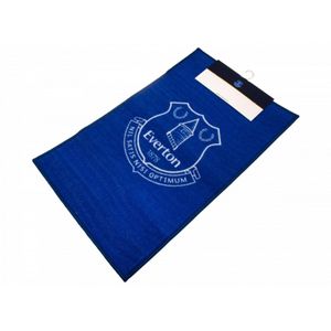 BB Sports - Everton FC Officieel Vloerkleed met Clubwapen  (Blauw/Wit)
