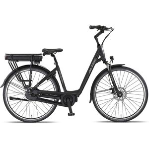 Altec Atlanta E-Bike Dames 28 inch 49cm Middenmotor 7v Hydraulische Schijfremmen Zwart