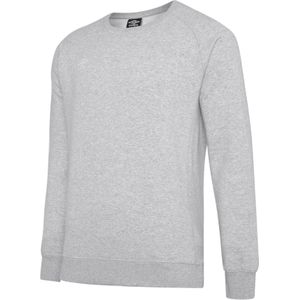 Umbro Heren Club Leisure Sweatshirt (L) (Grijs gemêleerd/wit)