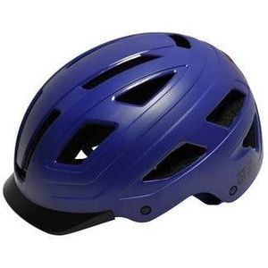 Qt cycle tech helm urban style Blauww maat m 52-58 cm 2810394