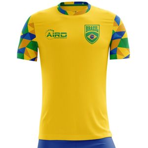 2022-2023 Brazil Home Concept Football Shirt - Womens