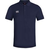 Canterbury Heren Waimak korte mouw Pique Polo Shirt (L) (Marine)