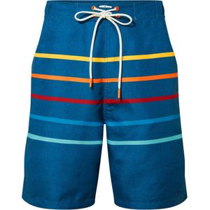 TOG24 Heren Colton Stripe Marl Zwemshort (S) (Staalblauw)