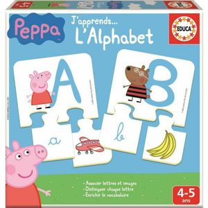 Educatief Spel Educa PEPPA PIG Abc (FR) Multicolour (1 Onderdelen)