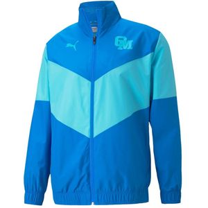 2021-2022 Marseille Pre-Match Jacket (Electric Blue)