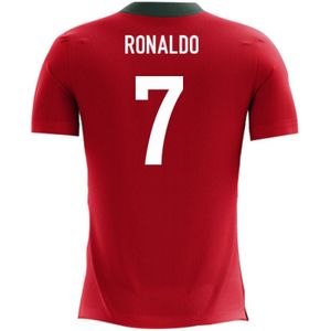 2022-2023 Portugal Airo Concept Home Shirt (Ronaldo 7) - Kids