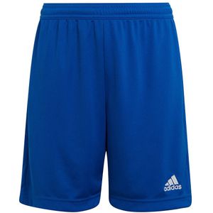 adidas - Entrada 22 Shorts Youth - Voetbalbroekje Blauw - 140