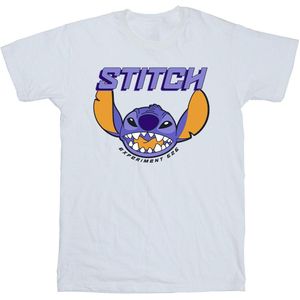 Disney Heren Lilo en Stitch Paars T-Shirt (M) (Wit)