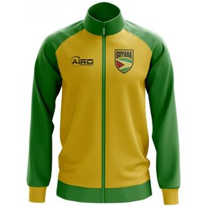 Guyana Concept Football Track Jacket (Yellow)