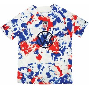 2022-2023 USA Pre-Match Training Shirt (White)