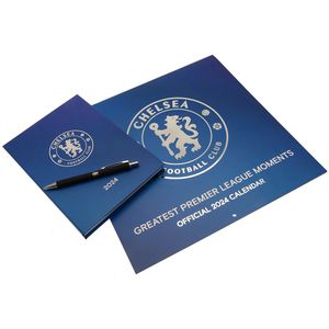 Chelsea FC 2024 Muzikale geschenkdoos (31 cm x 4 cm x 31 cm) (Blauw)