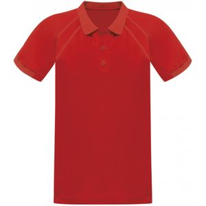 Regatta Heren Coolweave Korte Mouwen Poloshirt (2XL) (Klassiek rood)