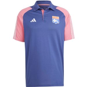 2023-2024 Olympique Lyon Polo Shirt (Tech Indigo)