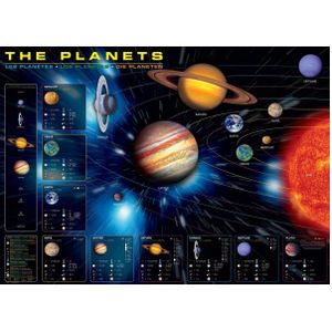 Puzzel Eurographics - De planeten, 1000 stukjes