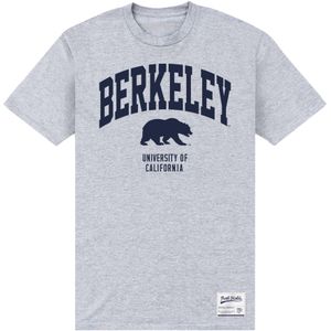Berkeley Unisex beer t-shirt voor volwassenen (3XL) (Heide Grijs)