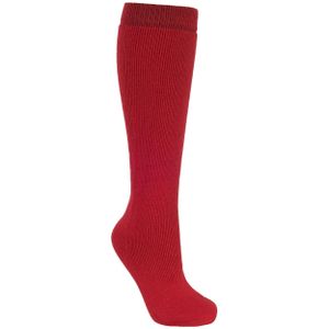 Trespass Volwassenen Unisex Buisvormige Luxe Wollenmix Skibuis Sokken (37-46 EU/4-11 UK) (Rood)